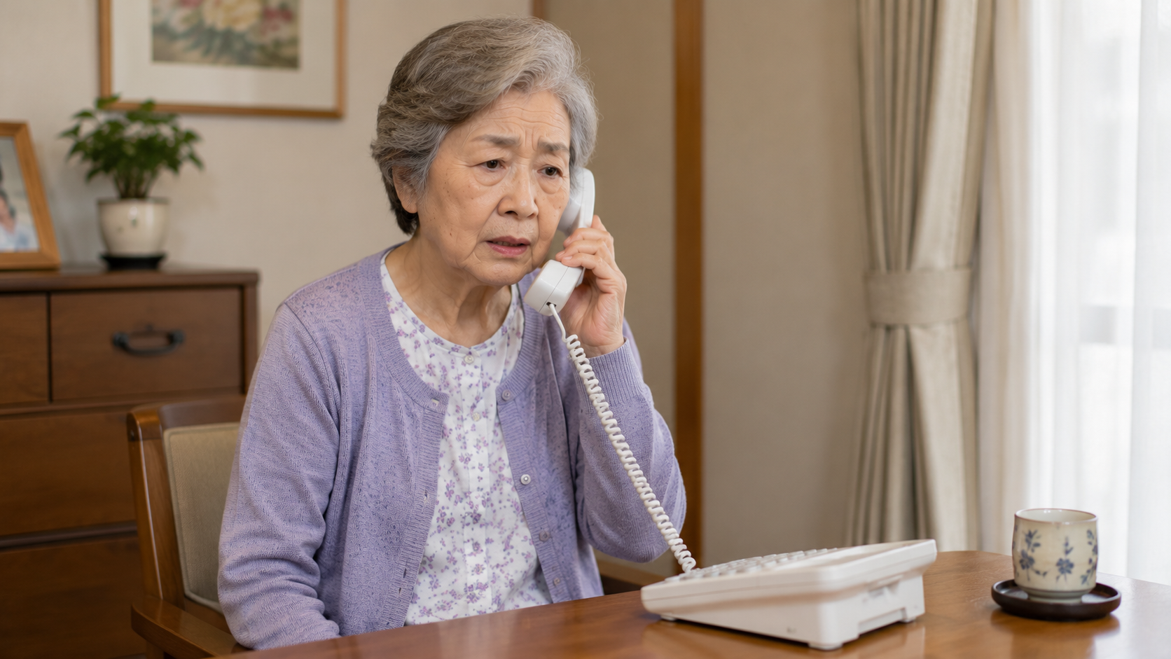 訪問リハビリ中に遭遇した「詐欺電話・悪徳業者」——高齢者の自宅に忍び込む手口と家族の対策