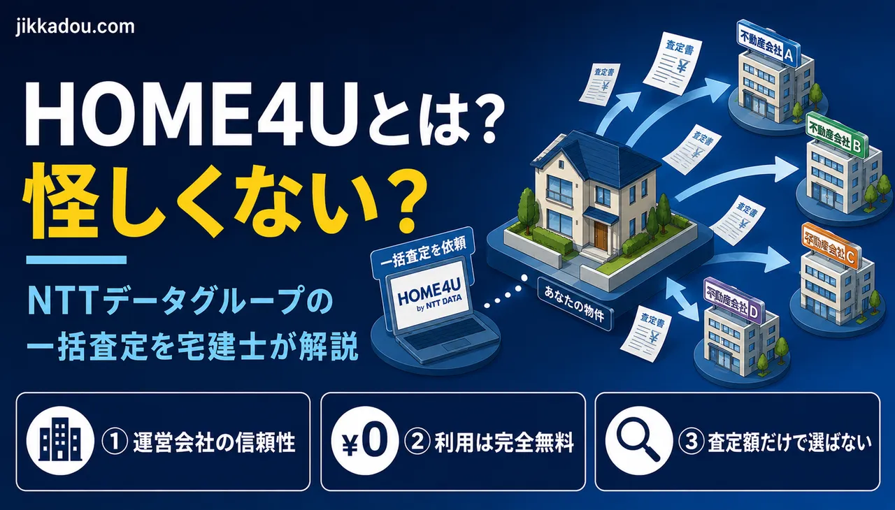 HOME4Uとは？強み・弱み、Plusとの違い、キャンセル方法